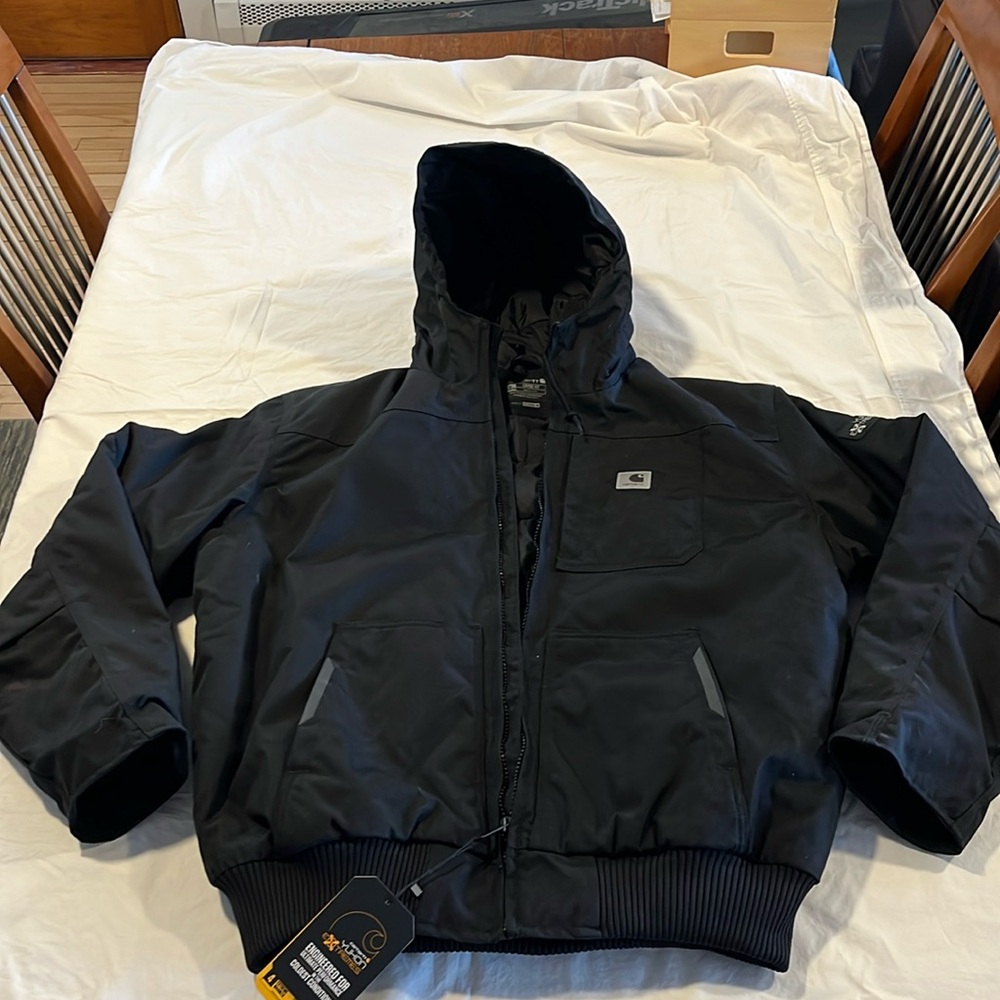 NWT Men’s Carhartt Yukon Extremes Loose Fit Insulated Jacket, XL